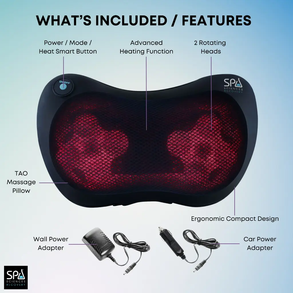 850026141870 TAO Shiatsu Massager for Back, Neck & Shoulder - Included.webp