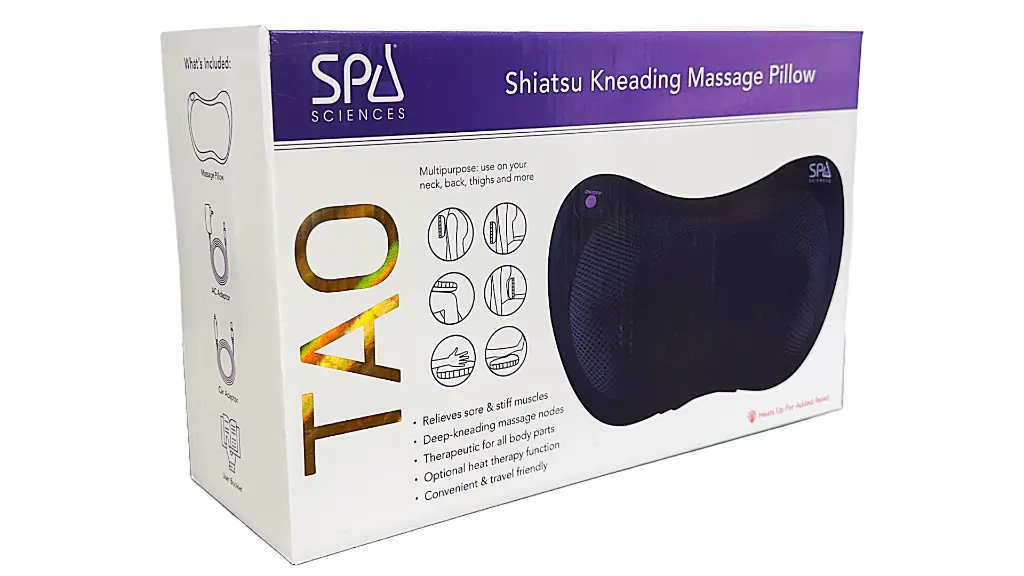 850026141870 TAO Shiatsu Massager for Back, Neck & Shoulder - 3D Box.webp