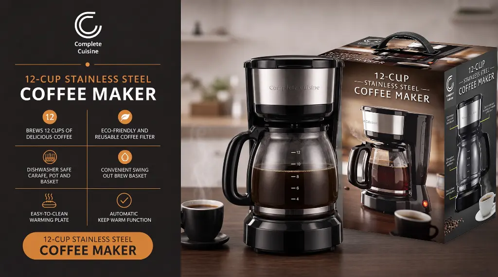 CC-12SS-HDL - 12 Cup SS Coffee Maker - sheet.webp