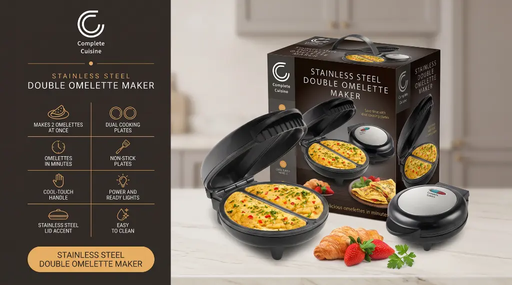 CC-OM20SS-HDL - Double Omelette Maker - sheet.webp