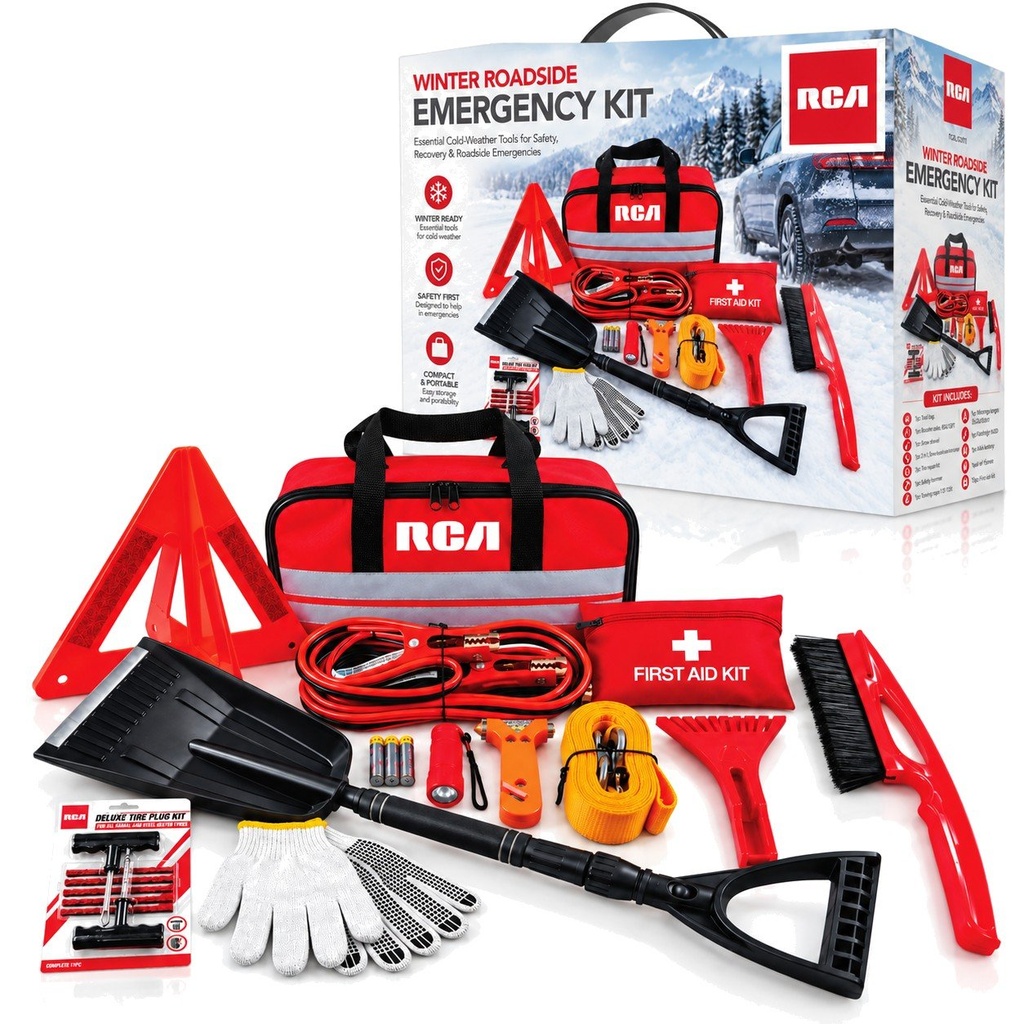 RCA® 86-Piece Winter Emergency Kit