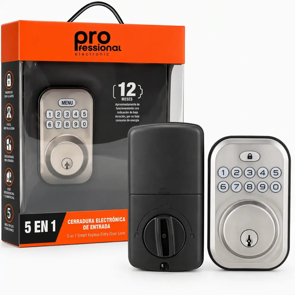 Professional Electronic Smart Entry Digital Deadbolt 