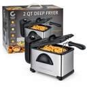 Complete Cuisine® 2 Qt Electric Stainless Steel Deep Fryer