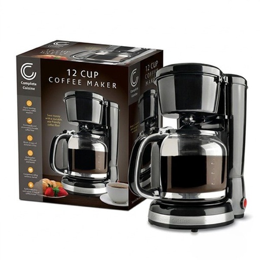 [CC-1203-12C] Complete Cuisine® 12 Cup Coffee Maker