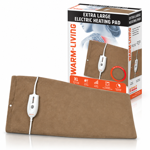 [WL-HP510] Warm Living Extra-Large Electric Heating Pad 12” x 24”