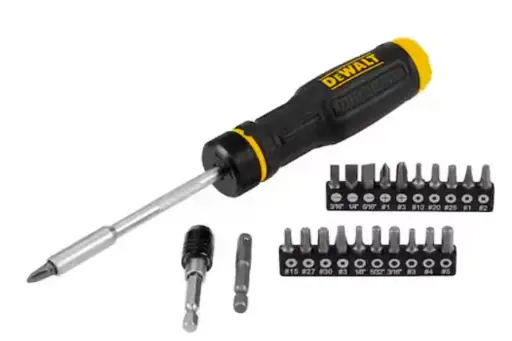 [DWHT68003] DeWalt 23-Pc Ratcheting Screwdriver Set 