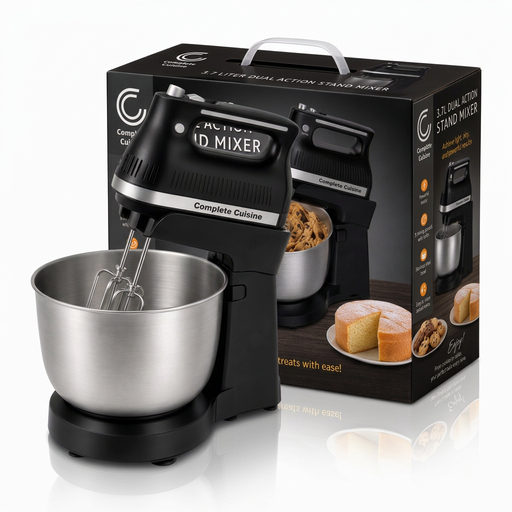 [CC-SMX3500-HDL] Complete Cuisine 3.9-Qt Power Stand Mixer
